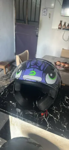 Capacete Race Tech aberto 