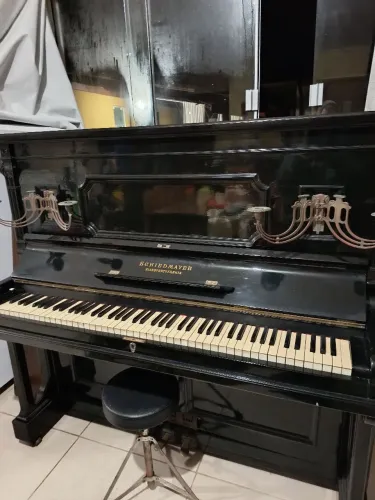 Piano alemão centenário Schiedmayer Pianofortefabrik