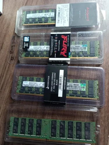 Memória RAM ddr4 32gb ECC 2400mhz 2rx4 LRDIMM