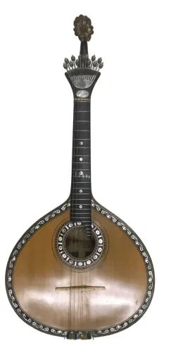 Guitarra Portuguesa Bandolim de Ouro - 12 Cordas de Aço - 