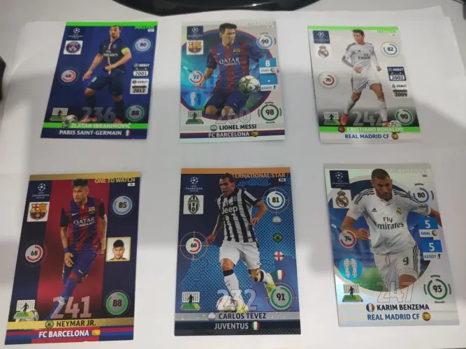 lote Lote PANINI ADRENALYN XL UEFA CHAMPIONS LEAGUE 2014/2015