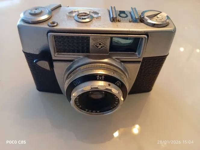 Câmera vintage Agfa 