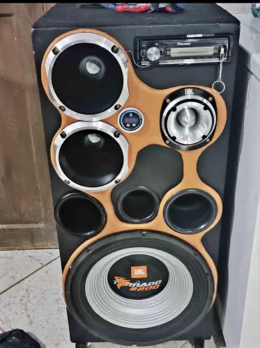 ? JBL Tornado 2200 + Taramps HD3000 | Som Pancadão Completo 15? ?