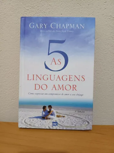 Livro As 5 Linguagens do Amor Capa Dura