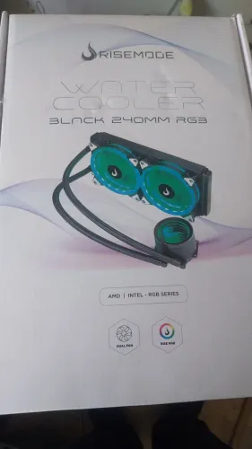 Water Cooler Rise Mode Black 240mm RGB