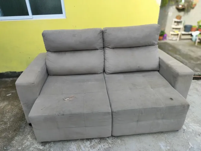 Vendo sofá 2 lugares 400 reais