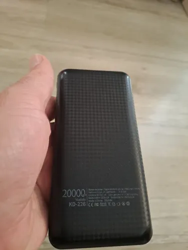 Carregador portátil Kaidi 20.000 mah