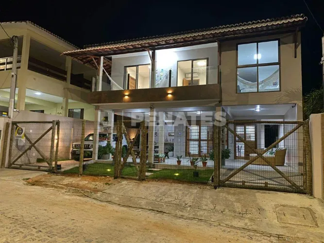Casa Duplex com 5 suítes na Praia de Pirangi, Parnamirim/RN para alugar por temporada.