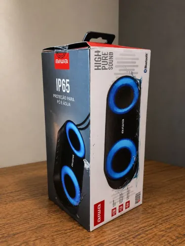 Caixa De Som Speaker Aiwa AWS-SP-01 Bluetooth Cor Preto