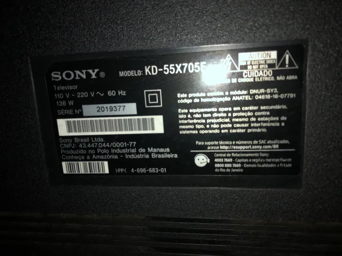 Smart Tv Sony 55 led