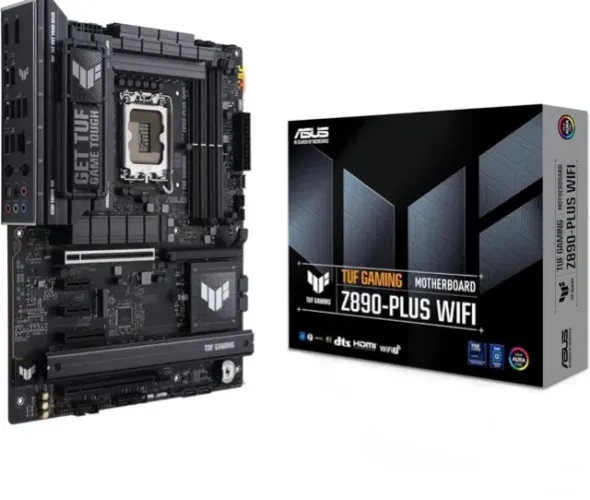 Kit Processador Intel Core Ultra 9 285K + Placa-mãe ASUS TUF Z890-PLUS WiFi
