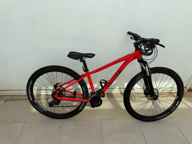 Cannondale Trail Aro 27,5 - Tamanho S - Vermelha