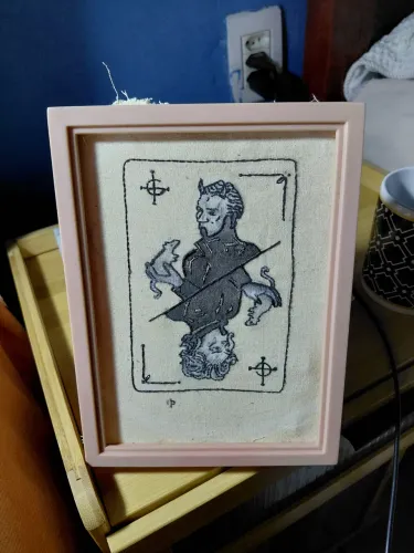 Bordado de Nameless Ghoul/Ghoulette da banda Ghost