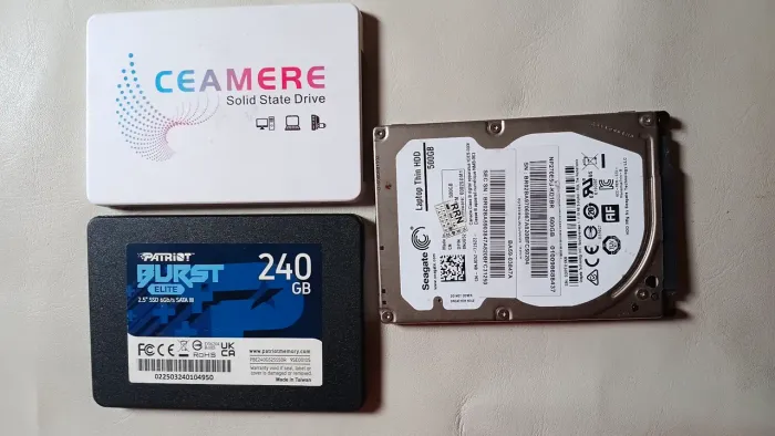 SSD Nvme m2 500gb 8+16gb ram DDR4 3200mhz e HD 500gb para notebooks