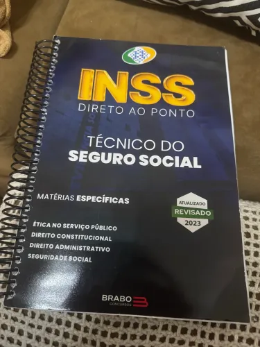 Apostila para concurso do INSS ( seminovo)