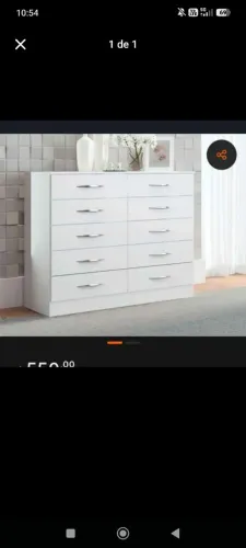 Cômoda 10 gavetas