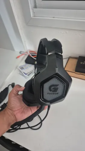 Headset com fio