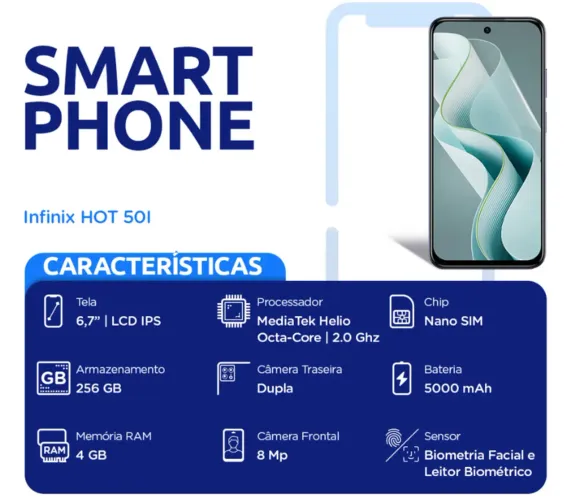 Smartphone Infinix HOT 50I