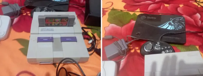 Super Nintendo e masten systen 3 completo