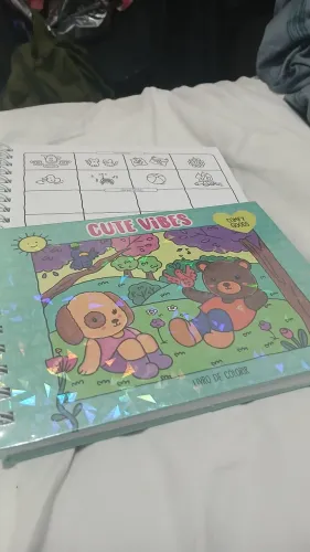 Cute Vibes-Livro Para Colorir