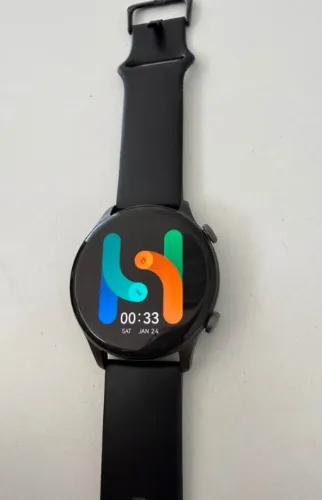 Relógio Smartwatch Haylou Solar Plus Rt3 Ls16 Amoled 1.43 Preto