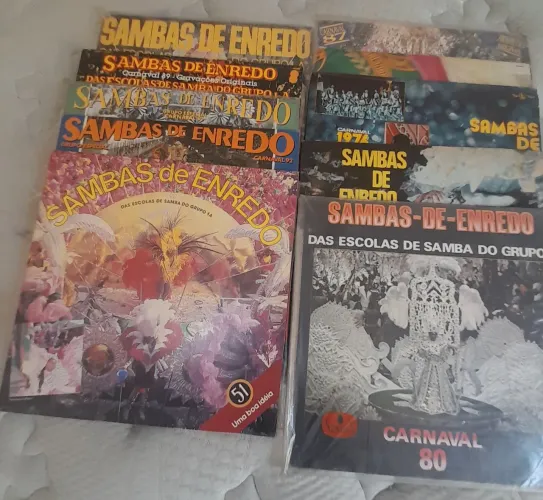 Vinil Sambas Enrredos do RJ