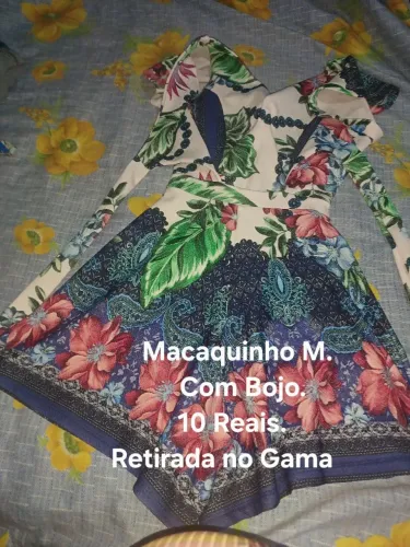 Macaquinho P Com Bojo 10 Reais no Gama