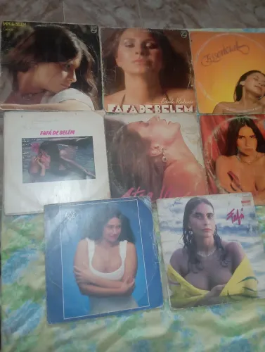 Vinil...LP... coleção FAFÁ DE BELÉM....8lp