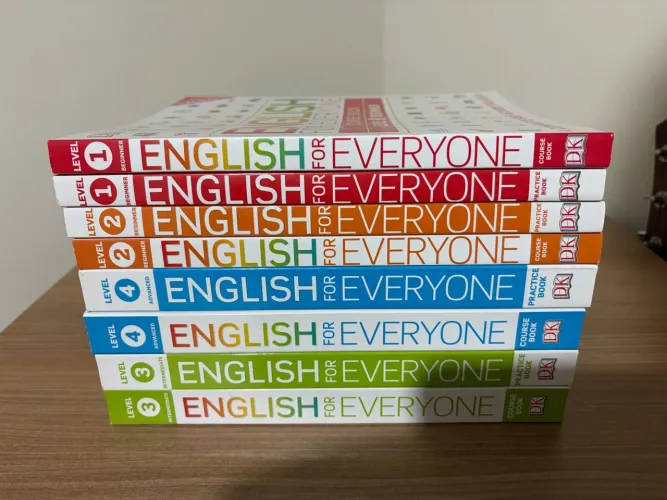 Livros English for Everyone (todos os níveis)