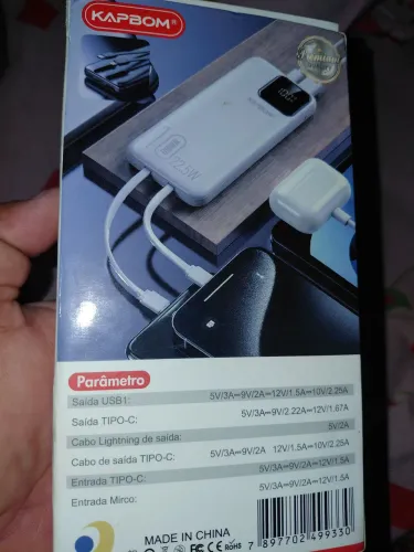 Carregador portátil
