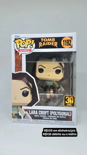 Funko Pop Tomb Raider Lara Croft Polygonal 1192