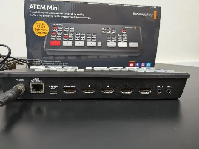 ATEM Mini - Streaming sem stress, qualidade sem limites