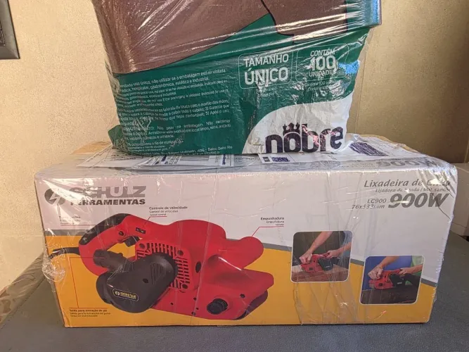 Vendo lixadeira de cinta LC900w 76x533mm