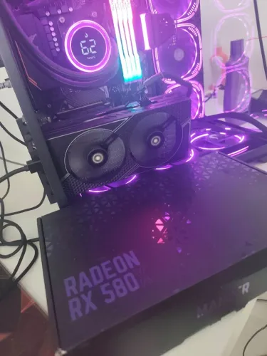 Placa de video Rx 580 8gb Mancer