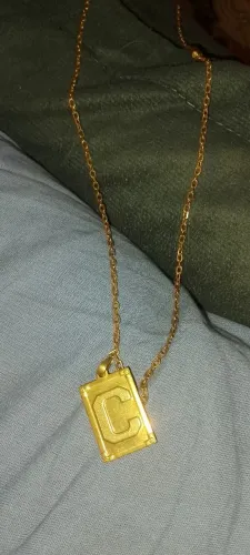 Cordão moeda antiga