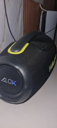 Caixa de som boombox WAAW alok hyperboom 1000-wap A prova de água 180w até 12