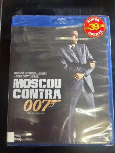 Bluray Moscou Contra 007 (1963)- Original lacrado de fábrica, raro.