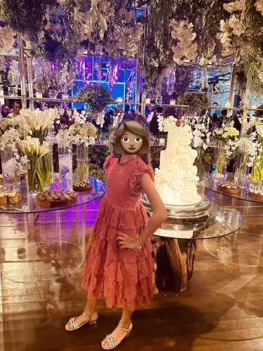 Vestido de festa Milon