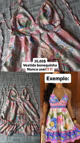 Vestido bonequinha