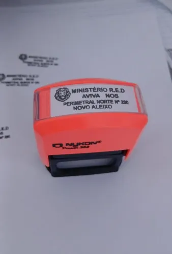 Carimbos personalizados