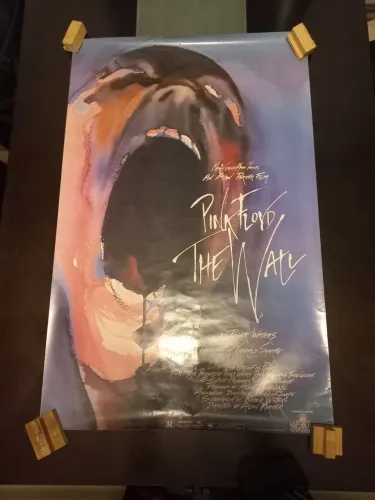 Pôster original do filme Pink Floyd The Wall