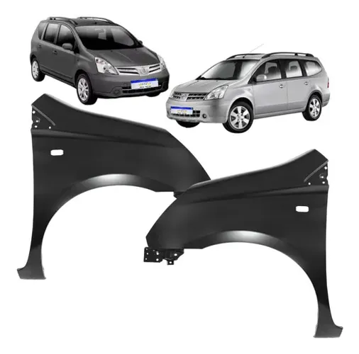 Paralama Nissan Livina 2009 2010 2011 2012 2013 2014 Novo