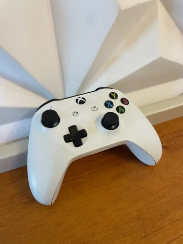 Controle branco Xbox one