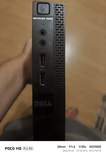 Computador Minidesk OPTILEX 3020 I3 - 4160T (Favor Leia a descrição)