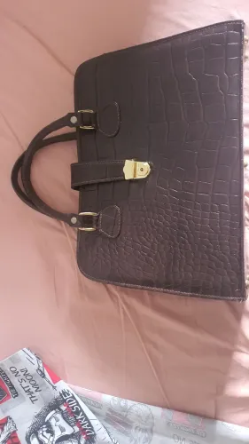 Bolsa Execultiva para notebook em Couro