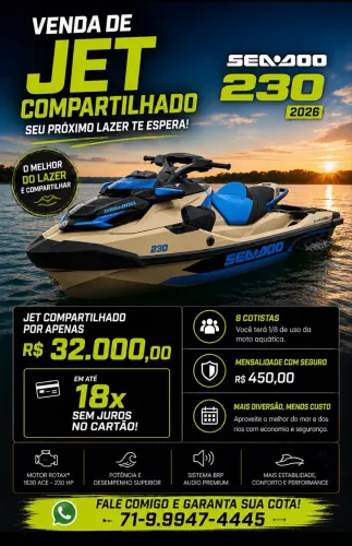 Jet compartilhado no cartão