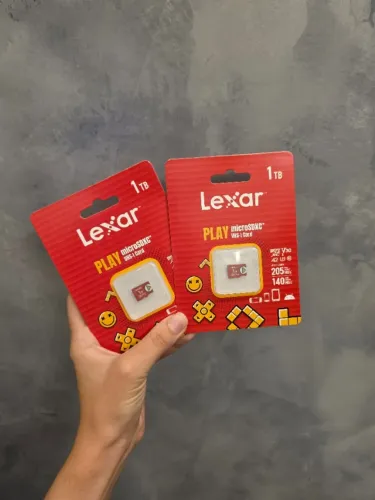 Cartão de Memória Lexar PLAY microSDXC 1TB - Novo Lacrado