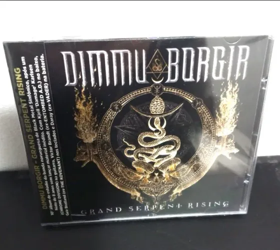 Cd Dimmu Borgir - Grand Serpent Rising - Lacrado - Nacional