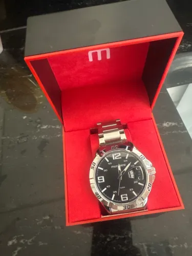 Relógio Mondaine Masculino Casual Prata