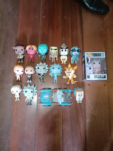 Coleção Rick e Morty funko pop